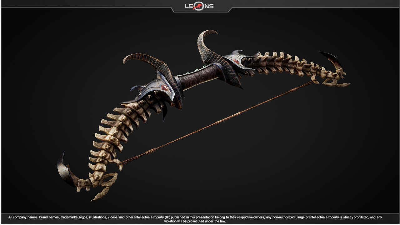 AAA 3D Fantasy Weapons Game Art Assets